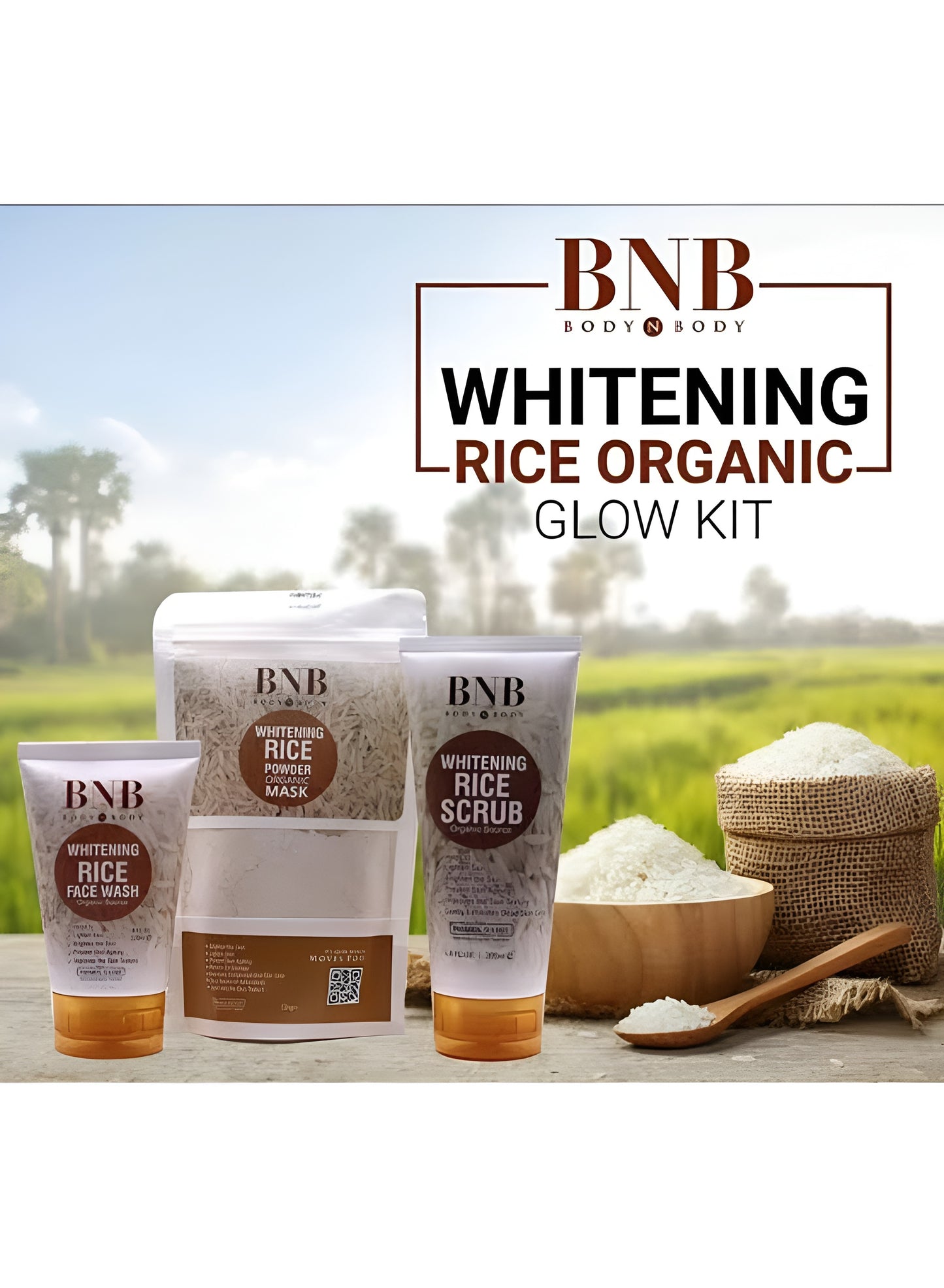 3 in 1 Rice BNB Skincare Bundle