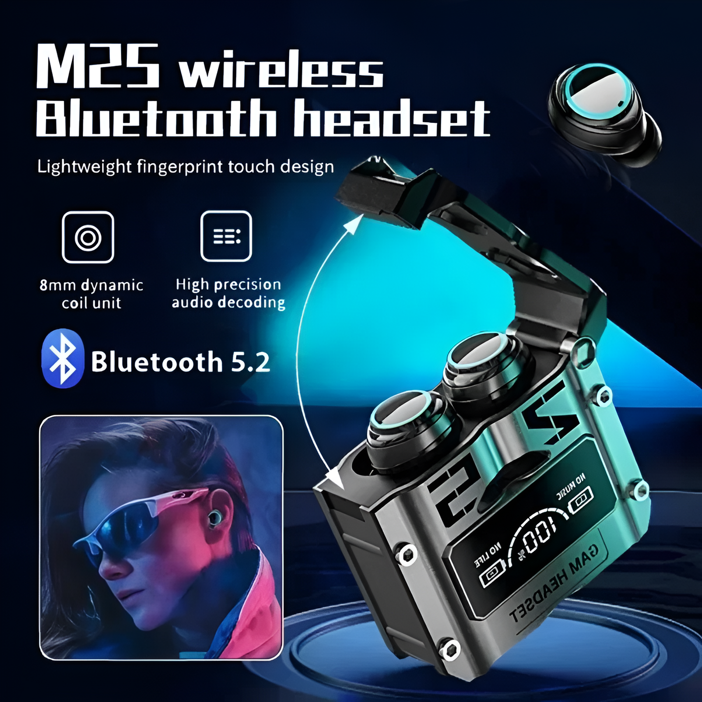 M25 Wirless Earbuds