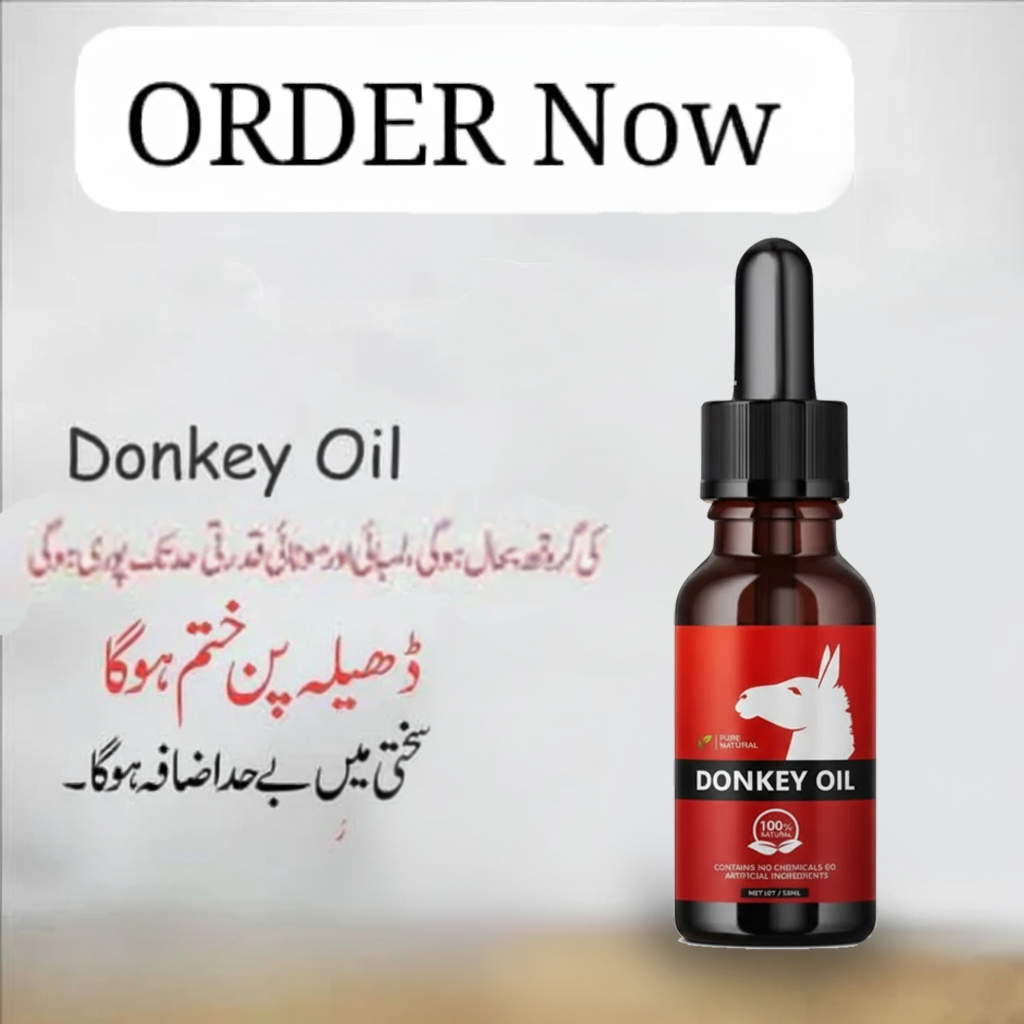 Donkey Oil | Recommended by Hakeem Baba Akram